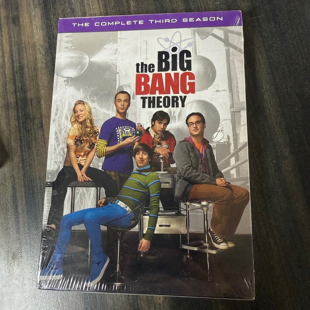 The‎ Big Bang Theory The Complete Third Season DVD Set New Sealed